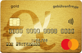 Gebührenfreie Mastercard Gold