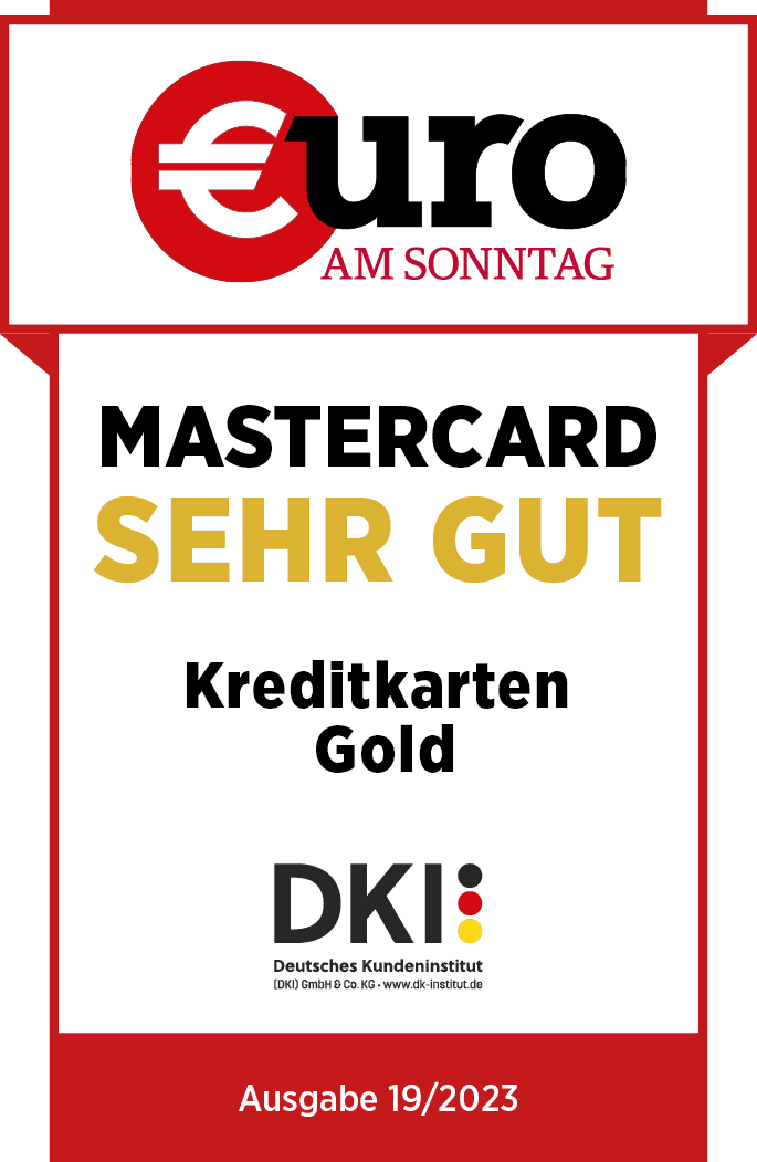 TF Mastercard Gold award